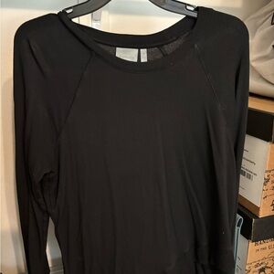 Athleta Women's Classic Black Long Sleeve Tee